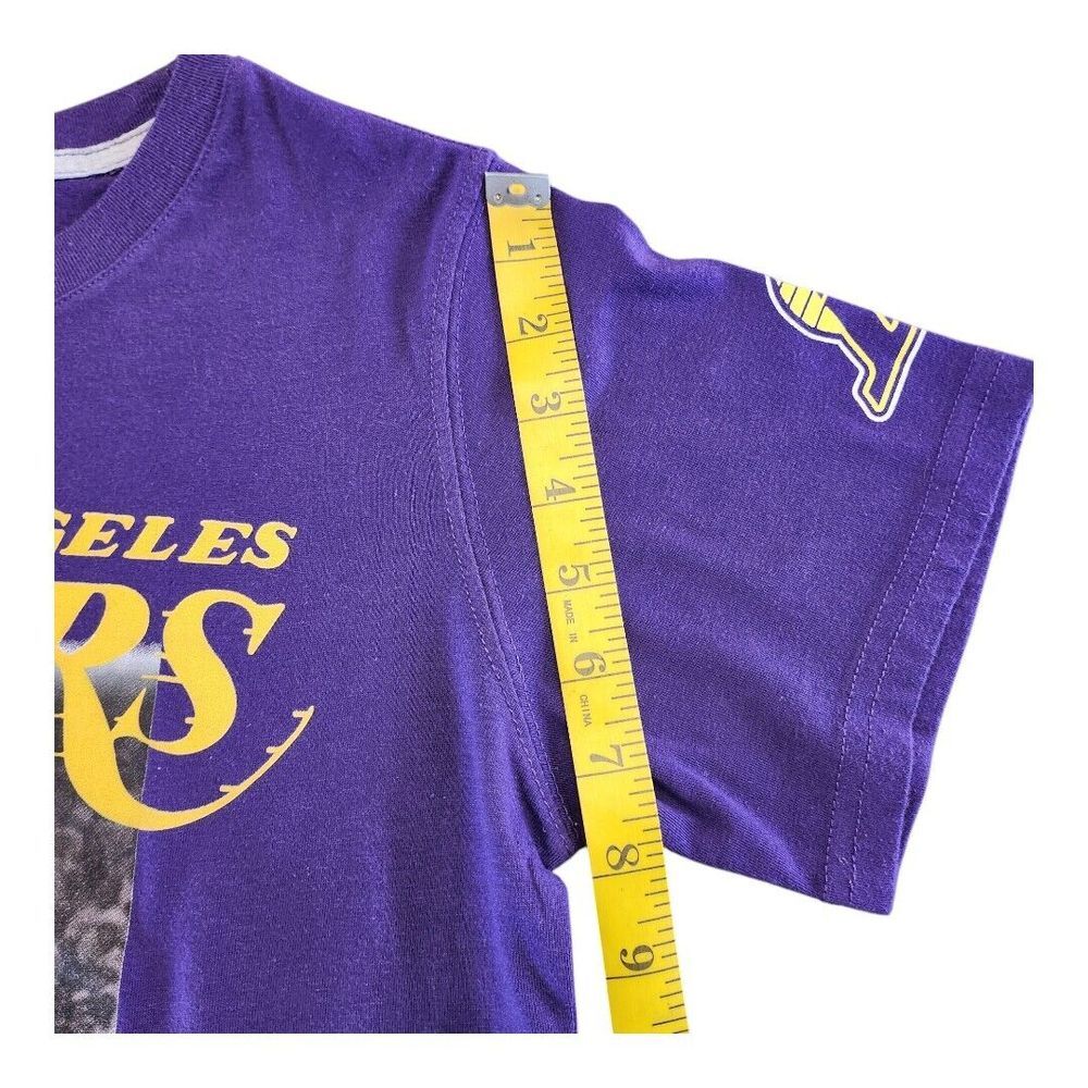 Limited Edition Rare NBA 2021 L.A. Lakers Lebron James T Shirt Sz Large 14/16 - Picture 5 of 10